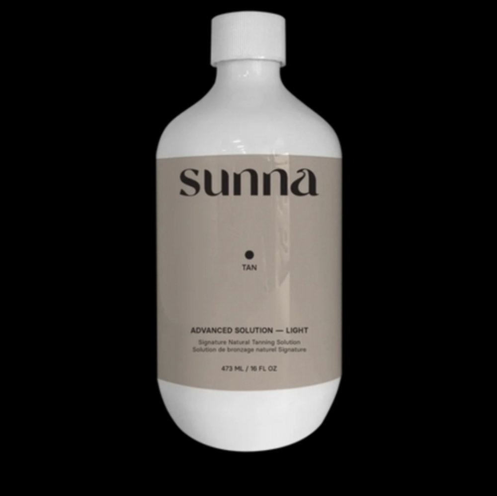 Sunna Tan Advanced Solution Natural Spraytan Solution LIGHT 18oz Full Size